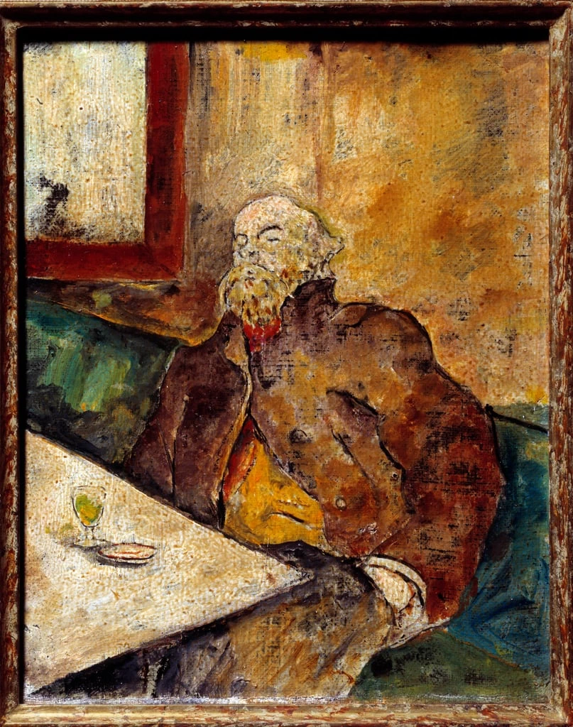 Félix Vallotton - 271, Ritratto di Paul Verlaine, poeta, Musee Rimbaud, Charleville